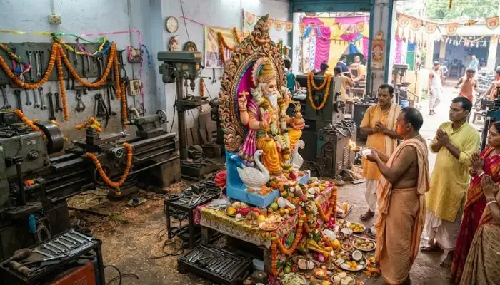 Viswakarma Puja in West Bengal Viswakarma Puja in West Bengal