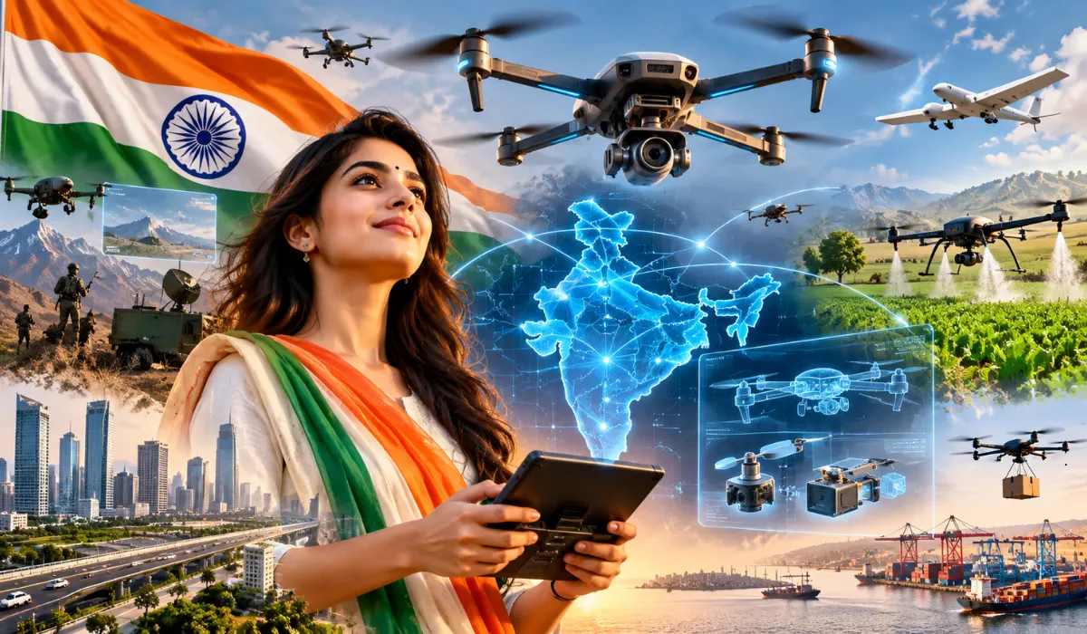 Future of advanced drone technology in India Future of advanced drone technology in India