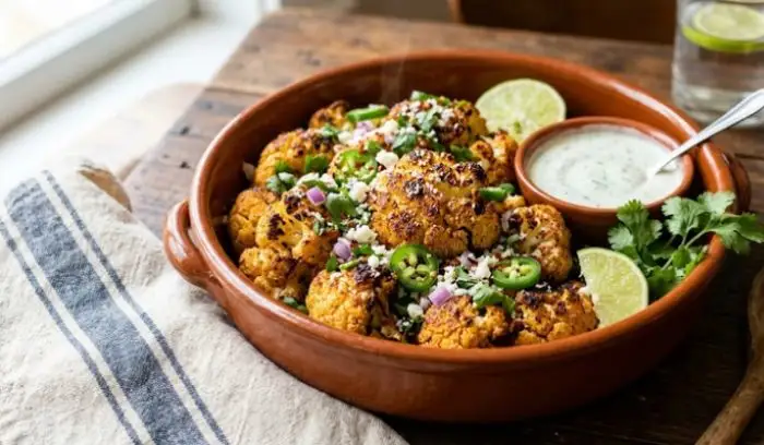 Mexican Roasted Cauliflower Recipe