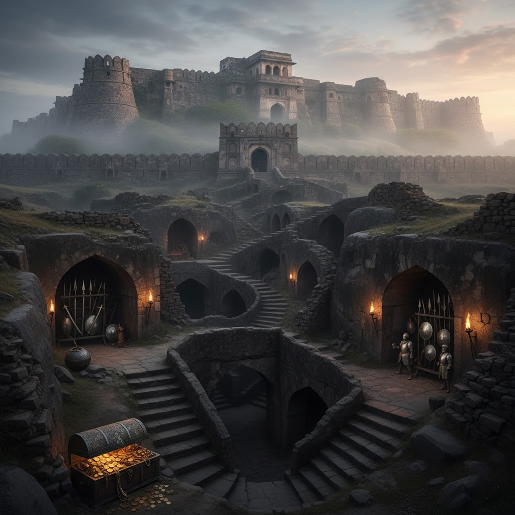 Golconda Fort: Hidden Tunnels & Legends
