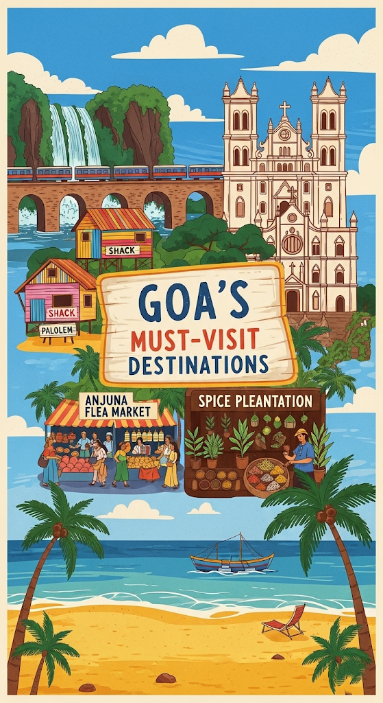 Goa’s Must-Visit Destinations