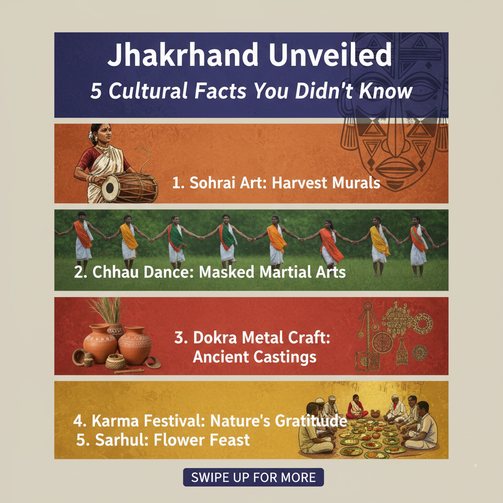 Jharkhand Unveiled: 4 Cultural Facts You Didn’t Know