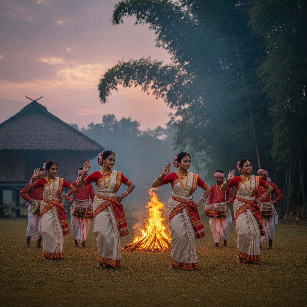 Assam’s Bihu Festival: Dance, Music & Rich Cultural Heritage