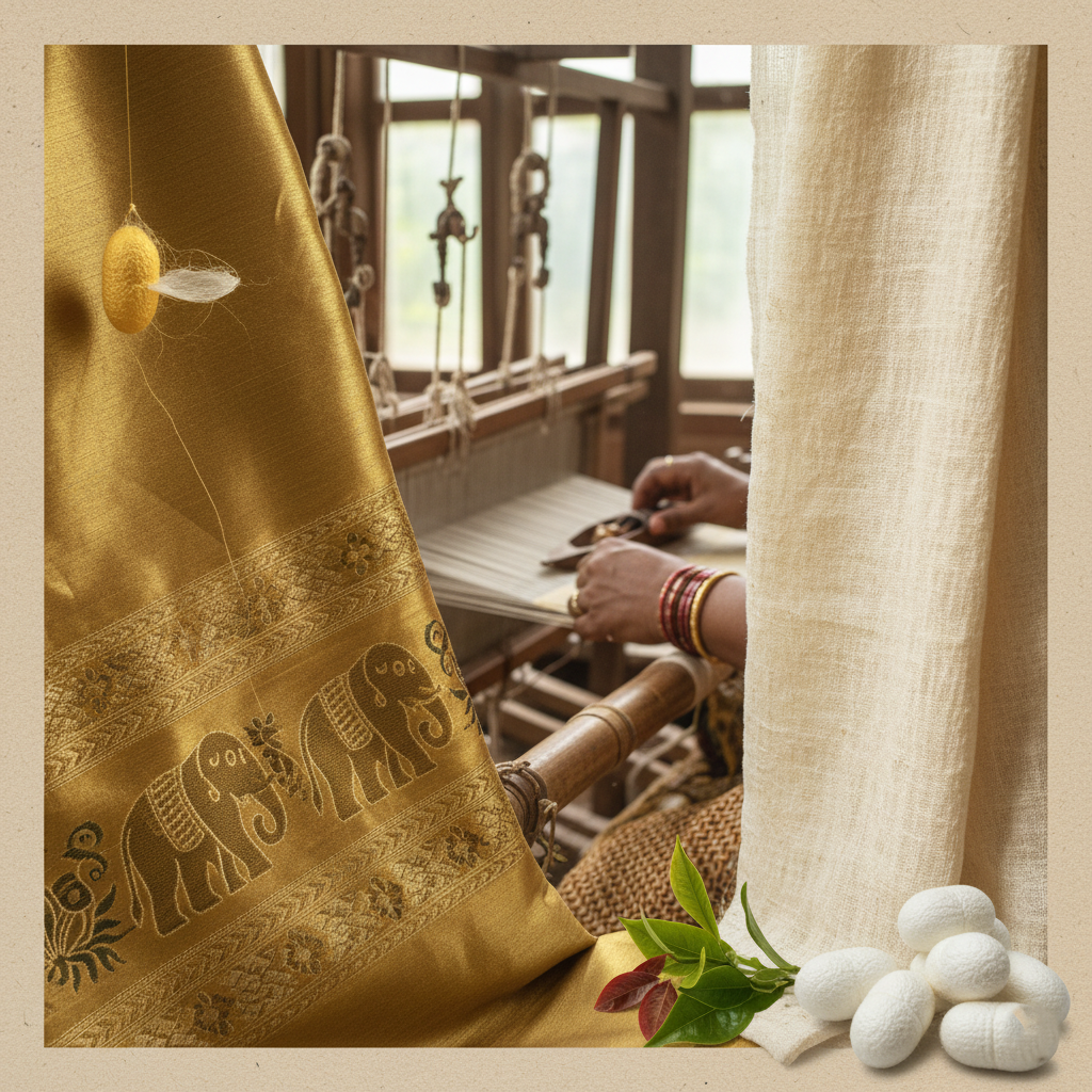 Assam Silk: The Secret Story of Muga & Eri Textiles